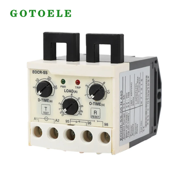 EOCR-SS elektronisk motorbeskyttelsesrelæ