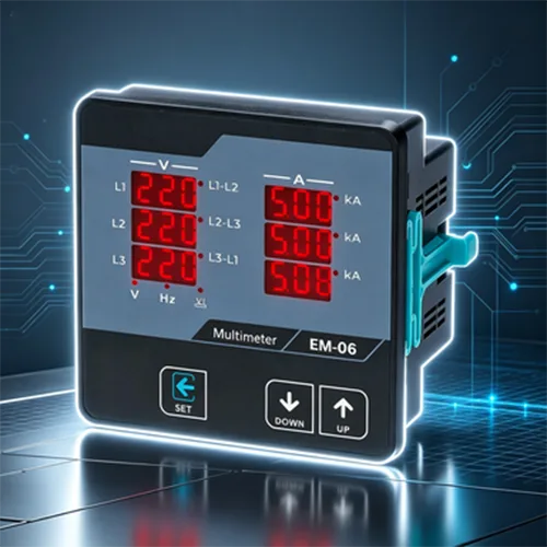 EM-06 Three Phase Voltage Current Digital Panel Meter