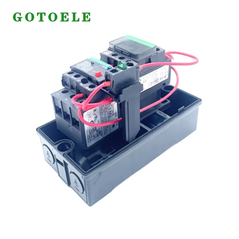 LE1-D09 Magnetisk motorstarter 4KW 5,5HK 20A 3P 1NO+1NC LE1-D09 Magnetisk motorstarter 4KW 5,5HK 20A 3P 1NO+1NC