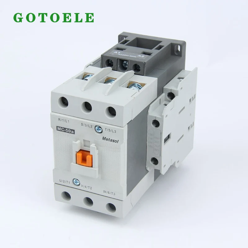 MC100A AC magnetisk kontaktor 3P 100A 55KW 150A